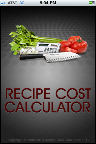 recipe cost calculator